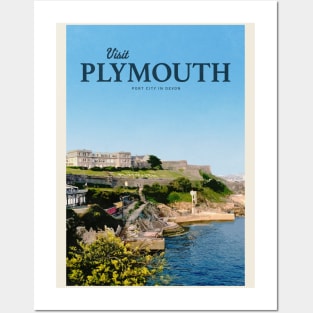 Visit Plymouth Posters and Art